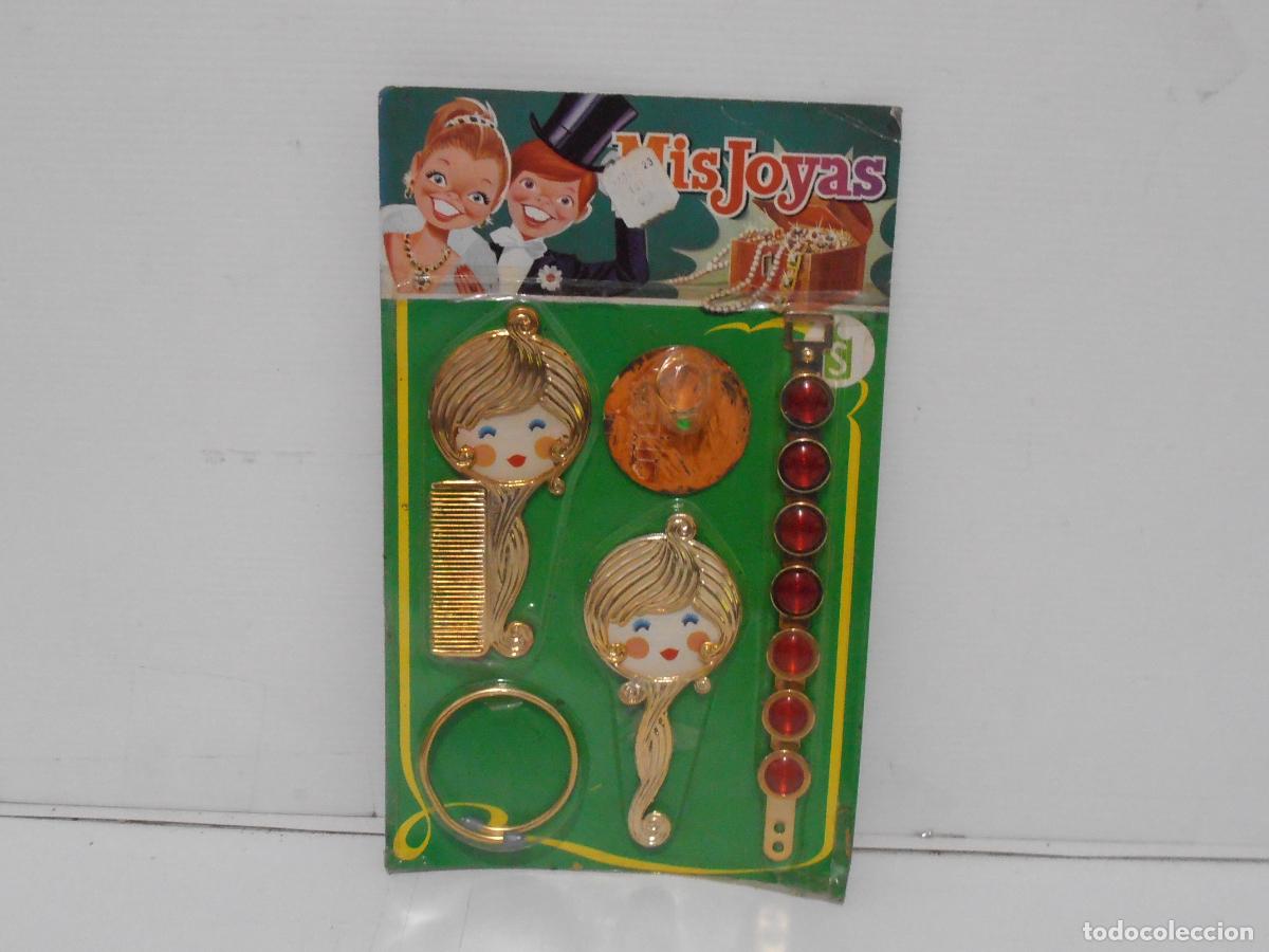 Mu&ntilde;ecas Espa&ntilde;olas Modernas: BLISTER MIS JOYAS, ANTIGUA JUGUETERIA, MADE IN SPAIN, A&Ntilde;OS 70