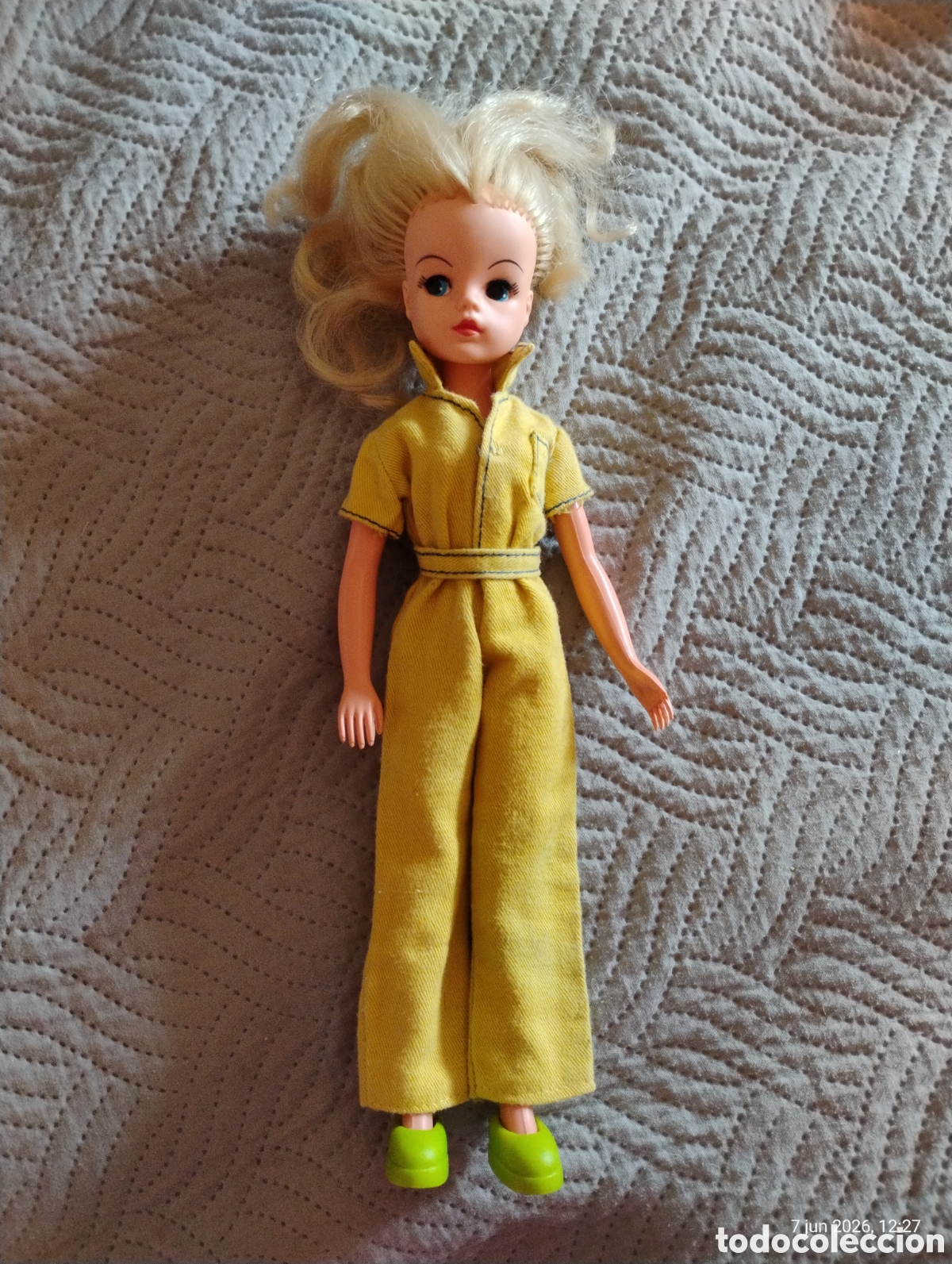Mu&ntilde;ecas Espa&ntilde;olas Modernas: Mu&ntilde;eca Sindy de Florido Vintage (A&ntilde;os 70) - Con Conjunto Original