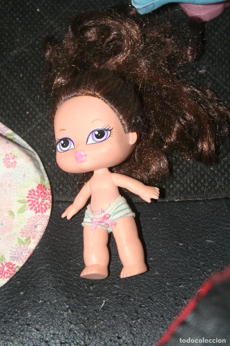 Mu&ntilde;ecas espa&ntilde;olas modernas: mu&ntilde;eca mini bratz morena - Foto 1