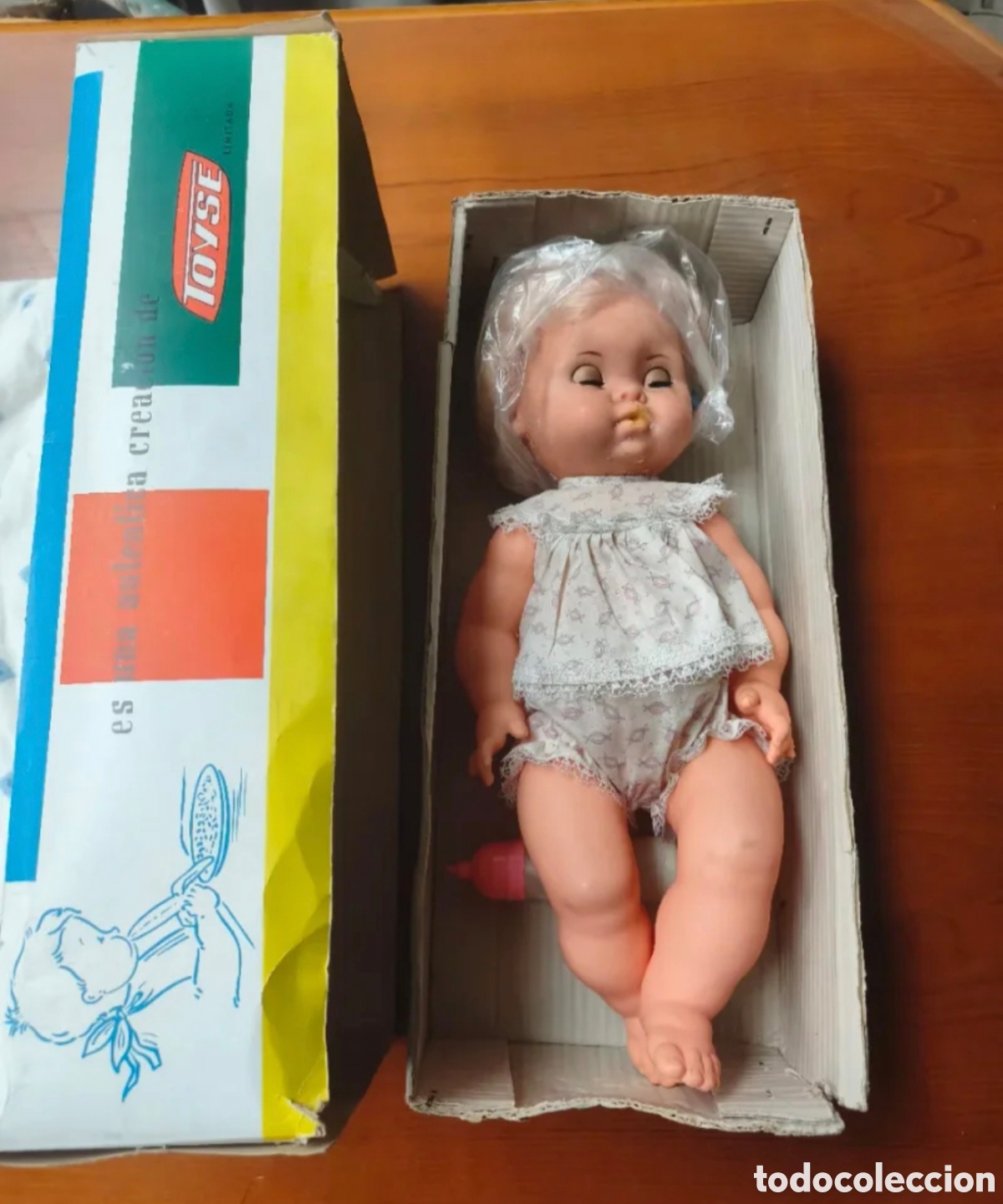 Mu&ntilde;ecas Espa&ntilde;olas Modernas: Mu&ntilde;eca Mocoseta de Toyse original (A&ntilde;os 70) - Con caja y accesorios