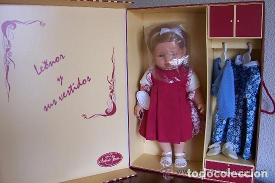 Mu&ntilde;ecas Espa&ntilde;olas Modernas: MU&Ntilde;ECA LEONOR Y SUS VESTIDOS NUEVA EN CAJA - ANTONIO & JUAN - ( SOLO RECOGIDAS EN SAN FERNANDO )