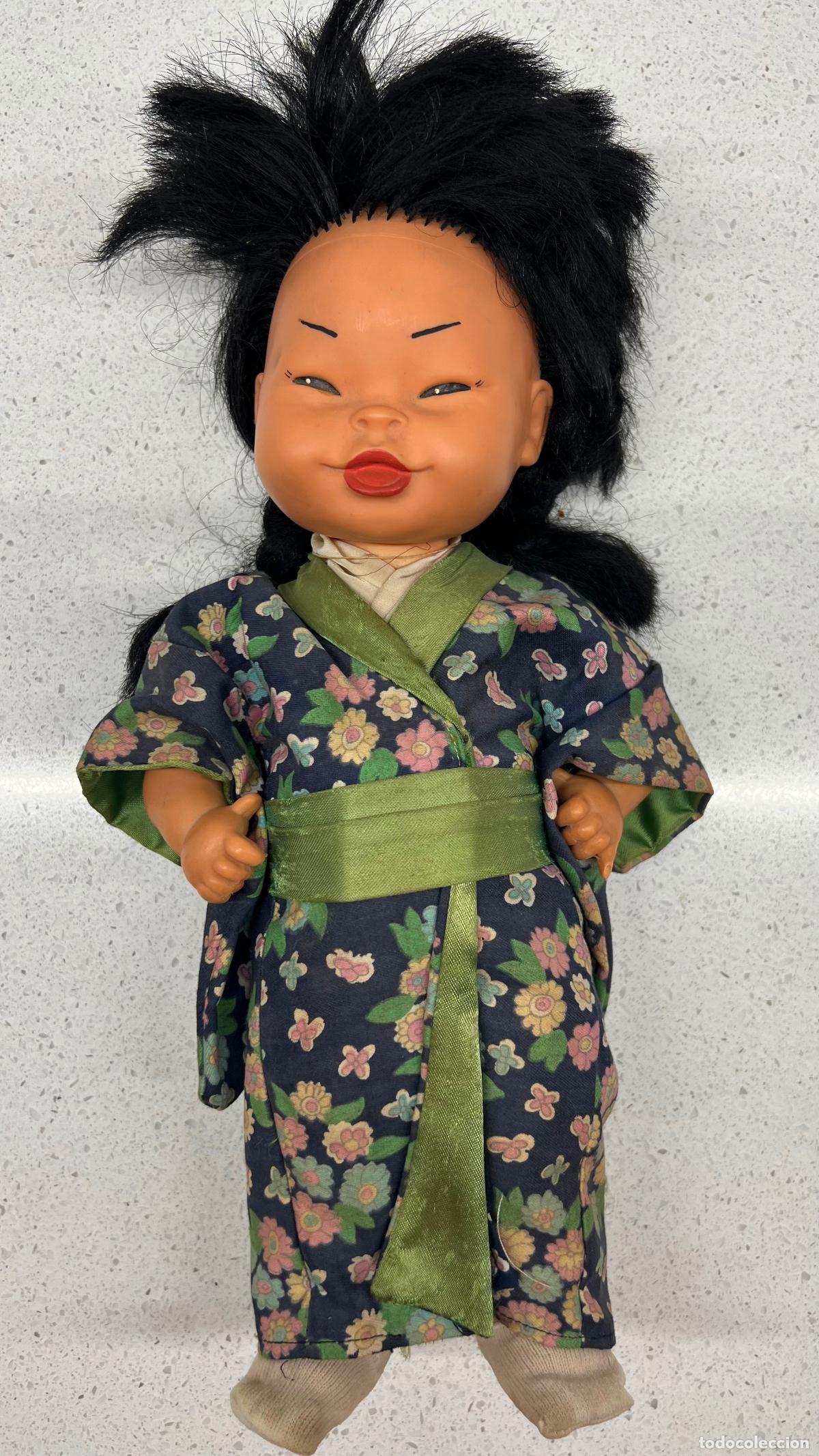 Mu&ntilde;ecas Espa&ntilde;olas Modernas: FLORIDO - ANTIGUA MU&Ntilde;ECA JAPONESA DE LA CASA FLORIDO A&Ntilde;OS 60/70 VER FOTOS!