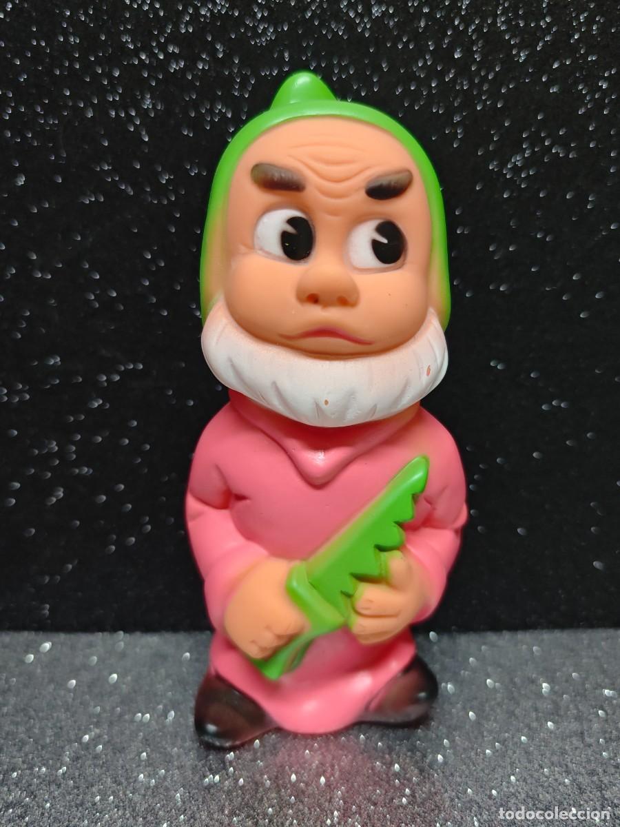 Mu&ntilde;ecas Espa&ntilde;olas Modernas: MU&Ntilde;ECO GOMA CON PITO ENANITO BLANCANIEVES JUGASA