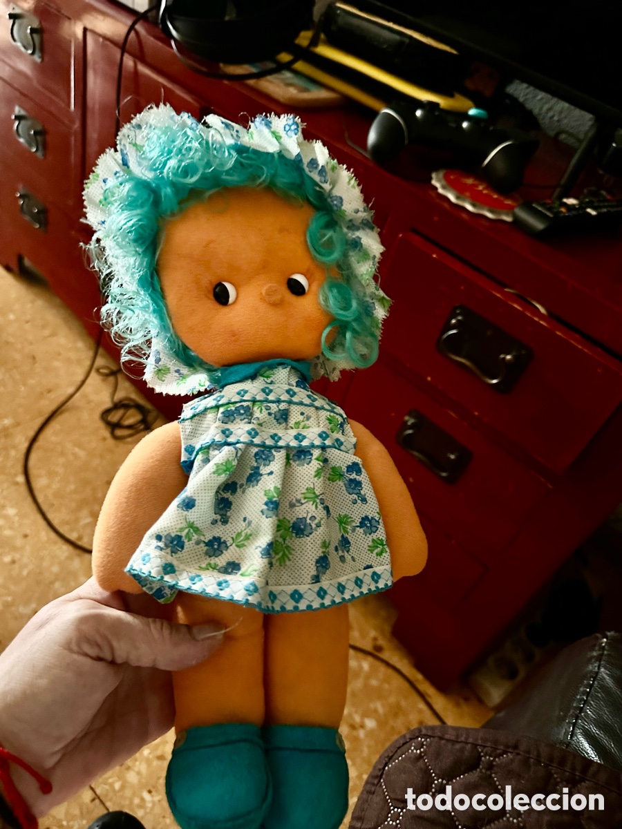 Mu&ntilde;ecas Espa&ntilde;olas Modernas: Mu&ntilde;eca de trapo a&ntilde;os 60-70