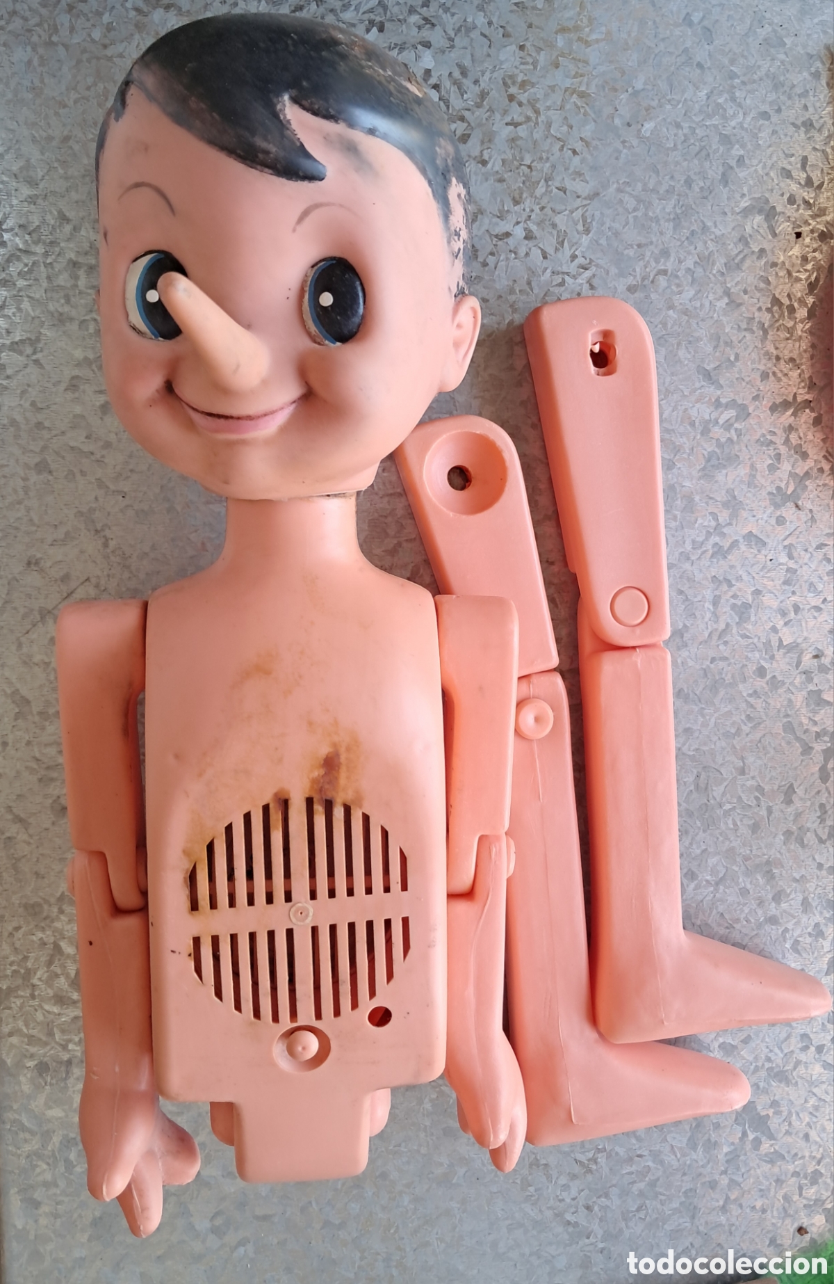 Mu&ntilde;ecas Espa&ntilde;olas Modernas: JESMAR. Pinocho , mu&ntilde;eco a&ntilde;os 80