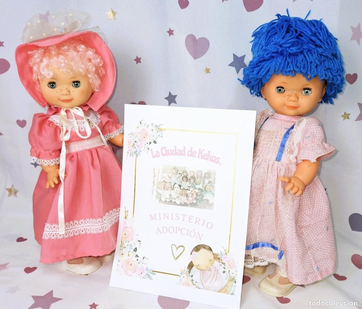 Mu&ntilde;ecas Espa&ntilde;olas Modernas: MU&Ntilde;ECAS MAYRA ROSA y AZUL de B.B. de 1980