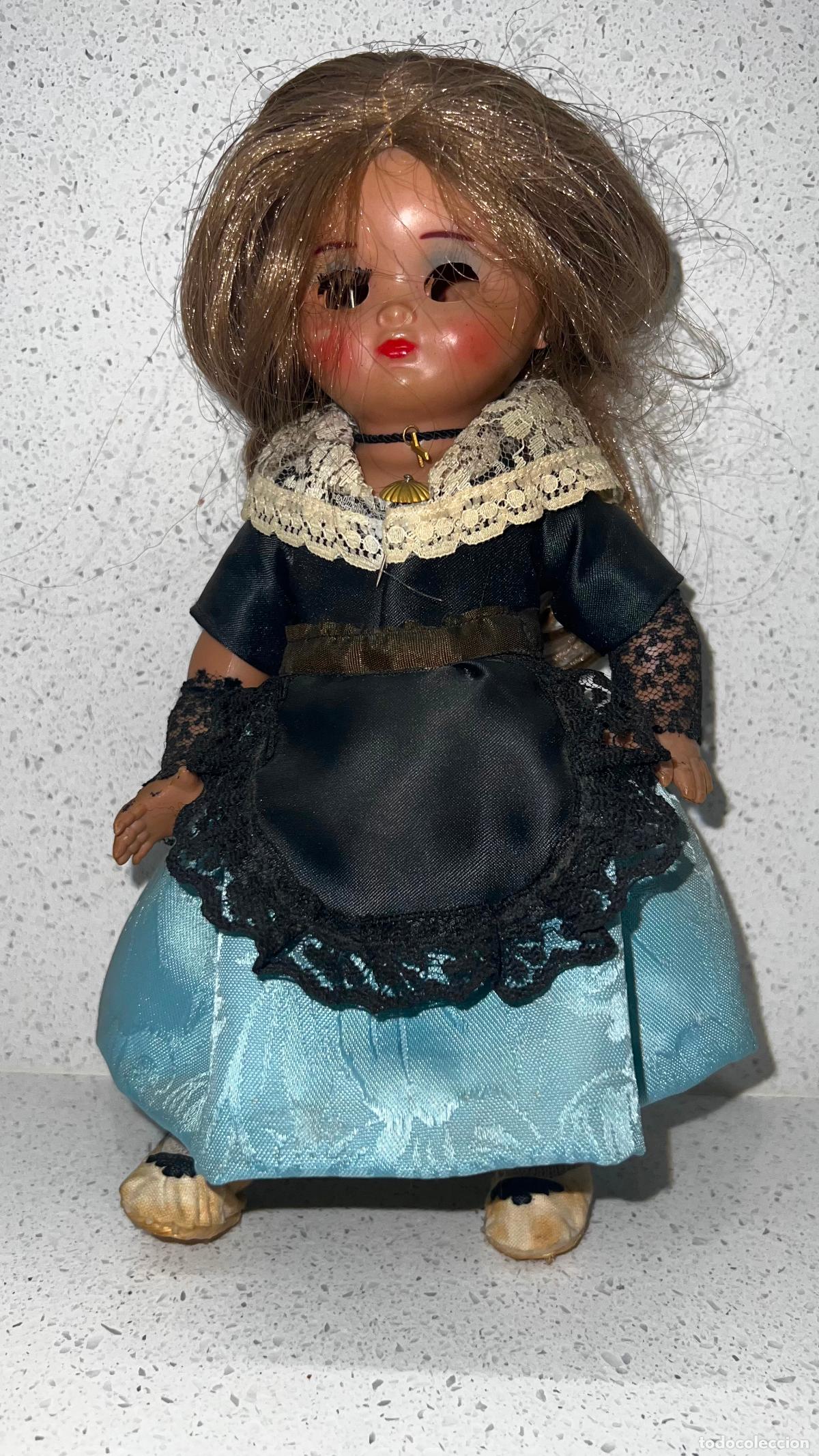 Moderne spanische Puppen: LINDA PIRULA - ANTIGUA MU&Ntilde;ECA LINDA PIRULA MIDE UNOS 25 CM, VER FOTOS!