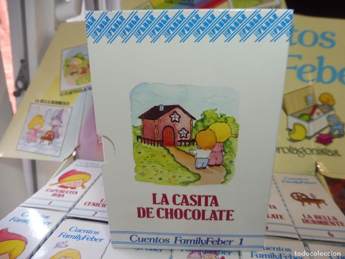 Mu&ntilde;ecas Espa&ntilde;olas Modernas: Cuentos Family Feber n&ordm; 5 La casita de chocolate ref. 545 figuras tipo pin y pon