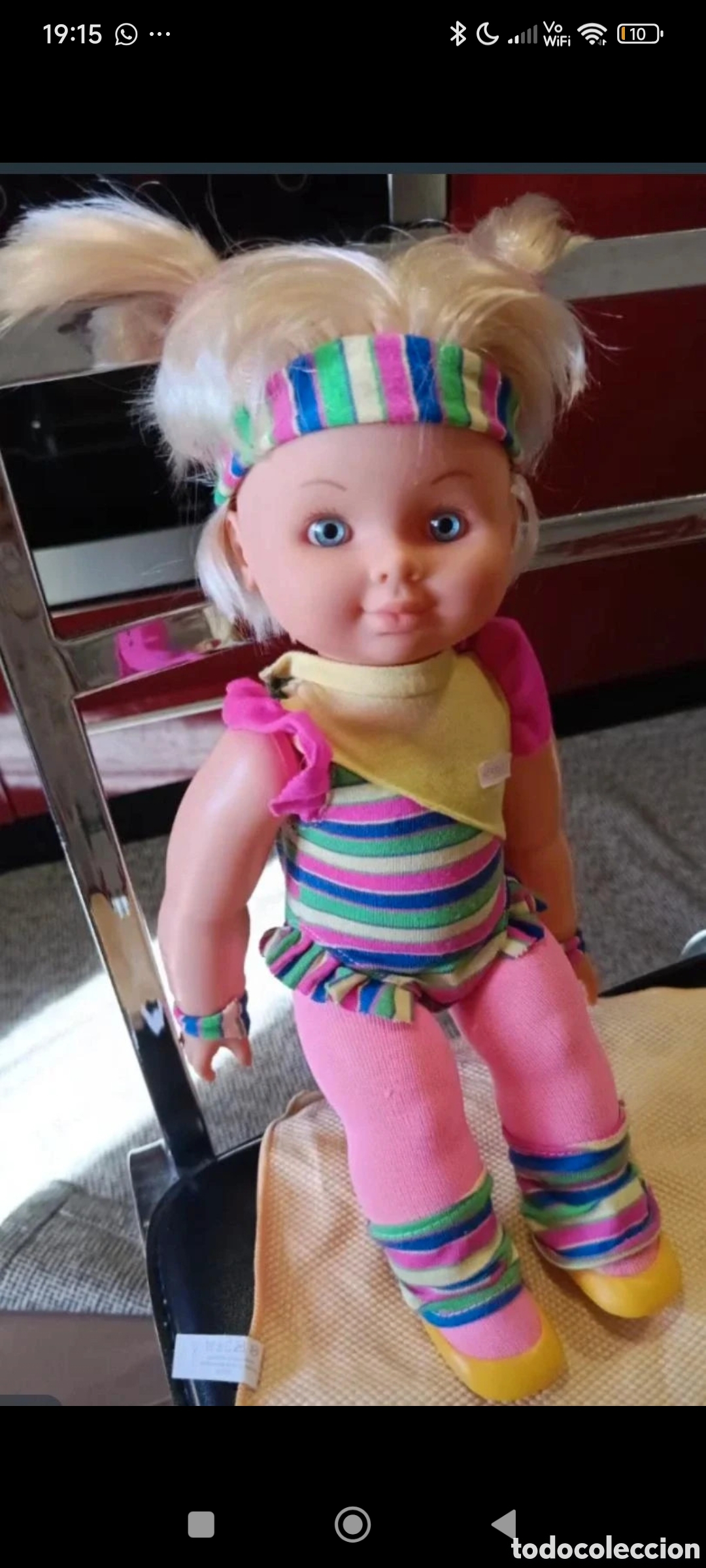 Mu&ntilde;ecas Espa&ntilde;olas Modernas: Mu&ntilde;eca Nadia Gimnasia Jesmar 90's