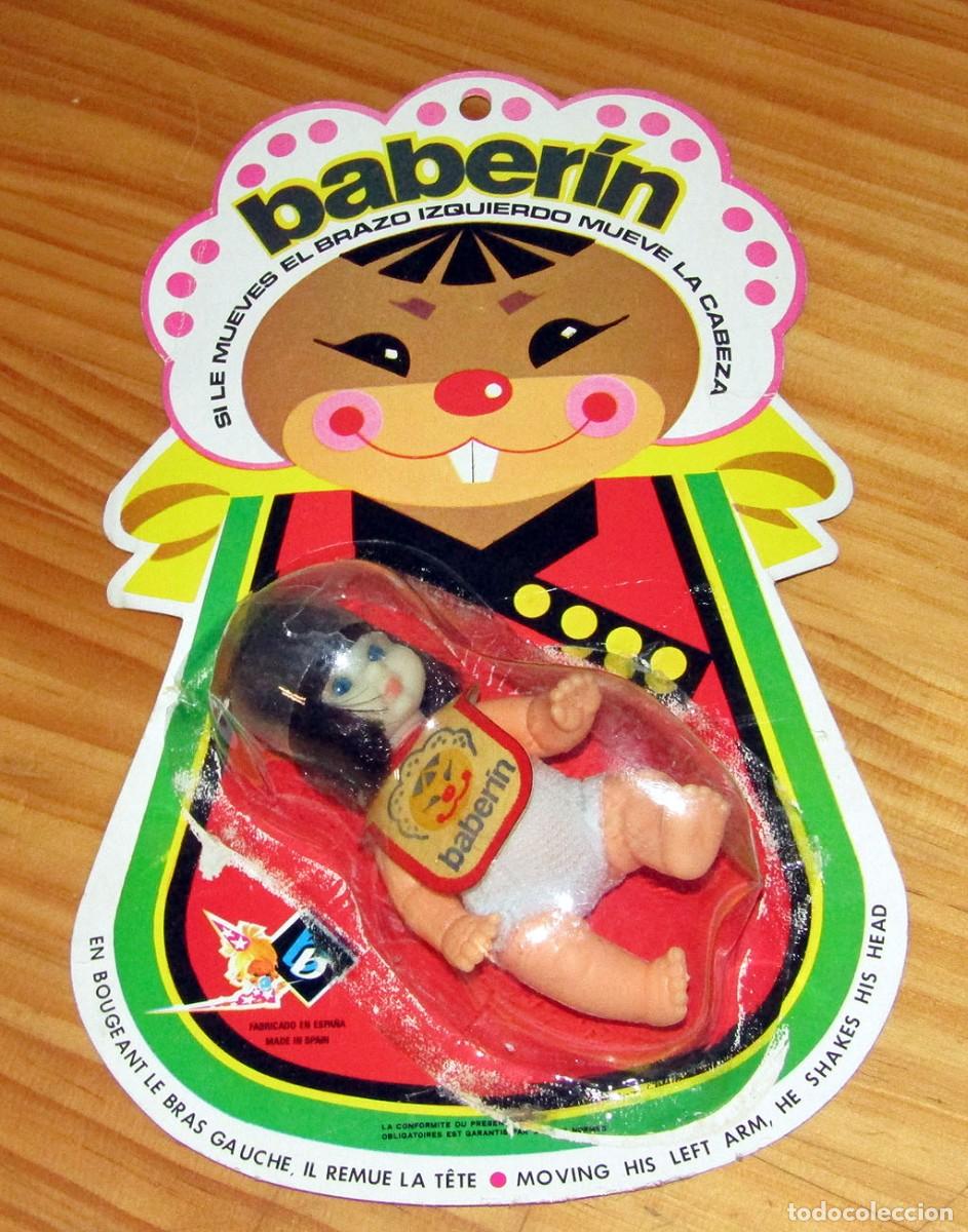 Mu&ntilde;ecas Espa&ntilde;olas Modernas: ANTIGUA MU&Ntilde;ECA BABERIN ORIENTAL, DE BB - A&Ntilde;OS 70 - NUEVA Y EN SU BLISTER ORIGINAL