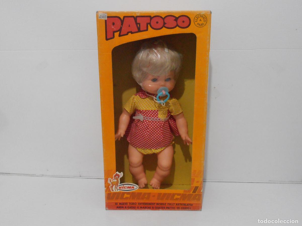 Mu&ntilde;ecas Espa&ntilde;olas Modernas: MU&Ntilde;ECO PATOSO VICMA, NUEVA A ESTRENAR, ANTIGUA JUGUETERIA, A&Ntilde;OS 70