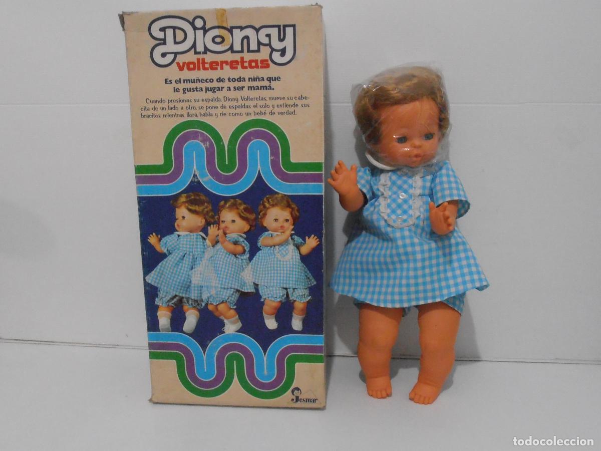 Mu&ntilde;ecas Espa&ntilde;olas Modernas: MU&Ntilde;ECA DIONY VOLTERETAS JESMAR, NUEVA A ESTRENAR, ANTIGUA JUGUETERIA, A&Ntilde;OS 70