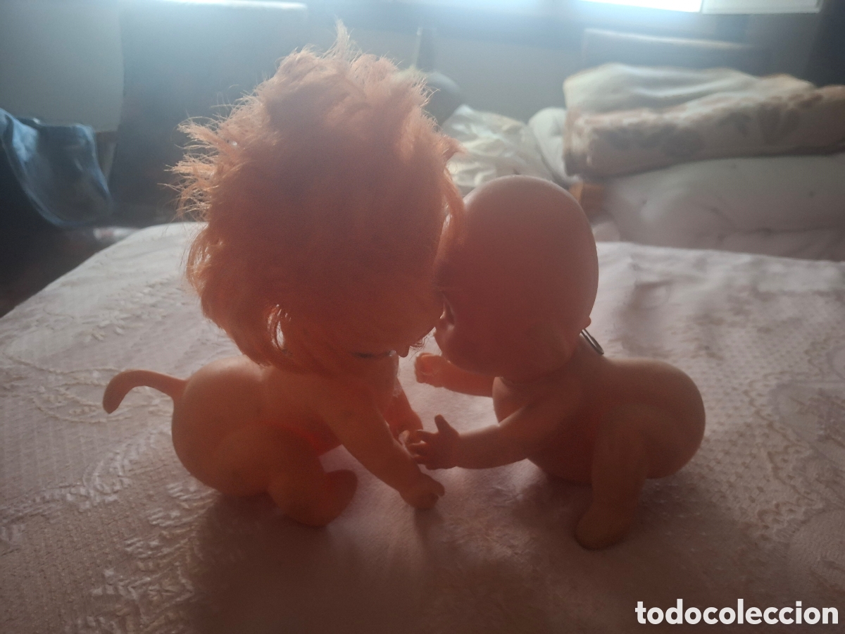 Mu&ntilde;ecas Espa&ntilde;olas Modernas: Angel y demonio pelirrojo mu&ntilde;ecas espa&ntilde;olas juguetes de los 70s