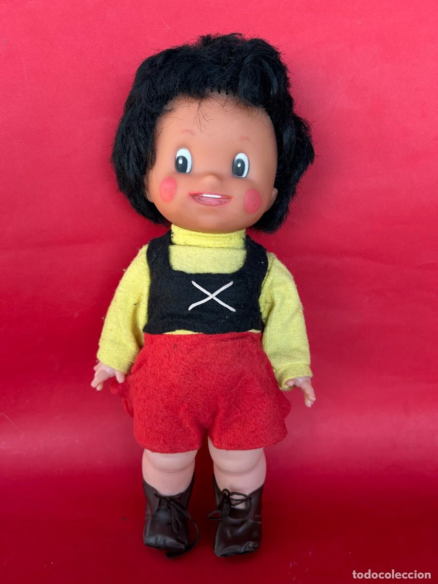 Mu&ntilde;ecas Espa&ntilde;olas Modernas: Mu&ntilde;eca Heidi 38 cm. A&ntilde;os 70 Spain