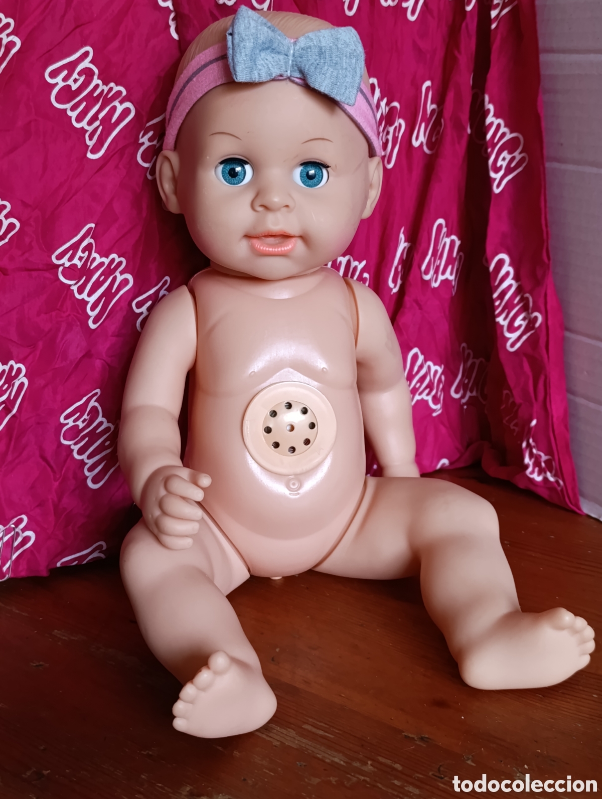 Mu&ntilde;ecas espa&ntilde;olas modernas: MU&Ntilde;ECO BEBE / LLORON Y MEON / DE RONO - LONG