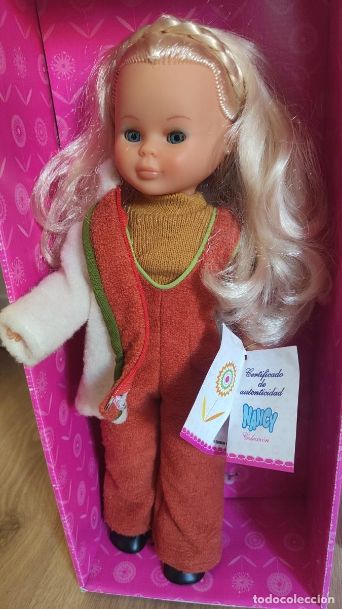 Mu&ntilde;ecas Espa&ntilde;olas Modernas: Nancy Colecci&oacute;n de Famosa &rdquo;Invierno Sport Ref. 86932&rdquo; Distribuida por Quir&oacute;n. Caja y folleto orig.