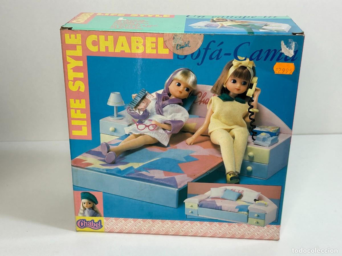 Mu&ntilde;ecas Espa&ntilde;olas Modernas: CAJA CHABEL LIFE STYLE SOF&Aacute;-CAMA SIN ESTRENAR FEBER