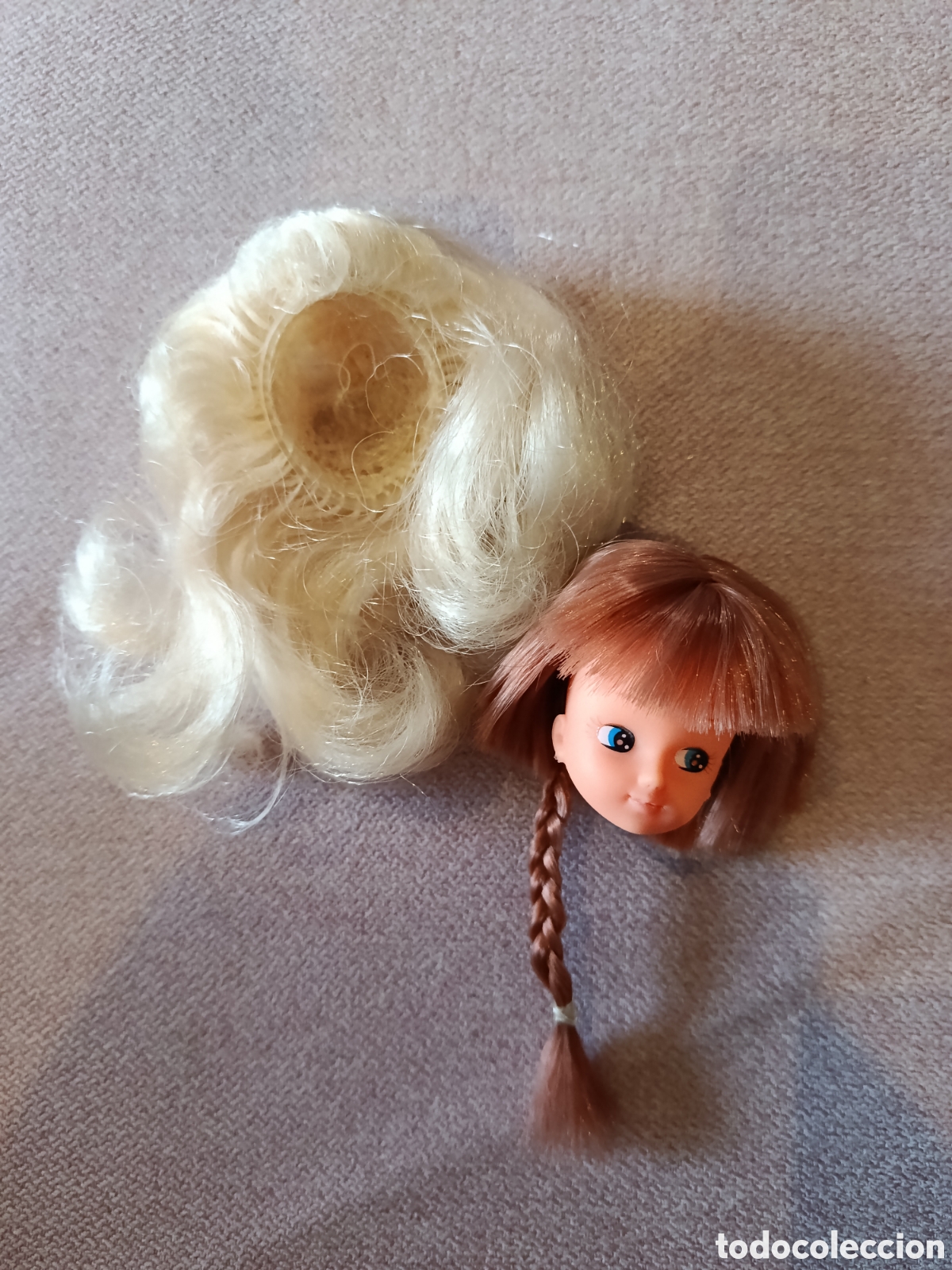 Mu&ntilde;ecas Espa&ntilde;olas Modernas: Peluca y cabeza Chabel new look