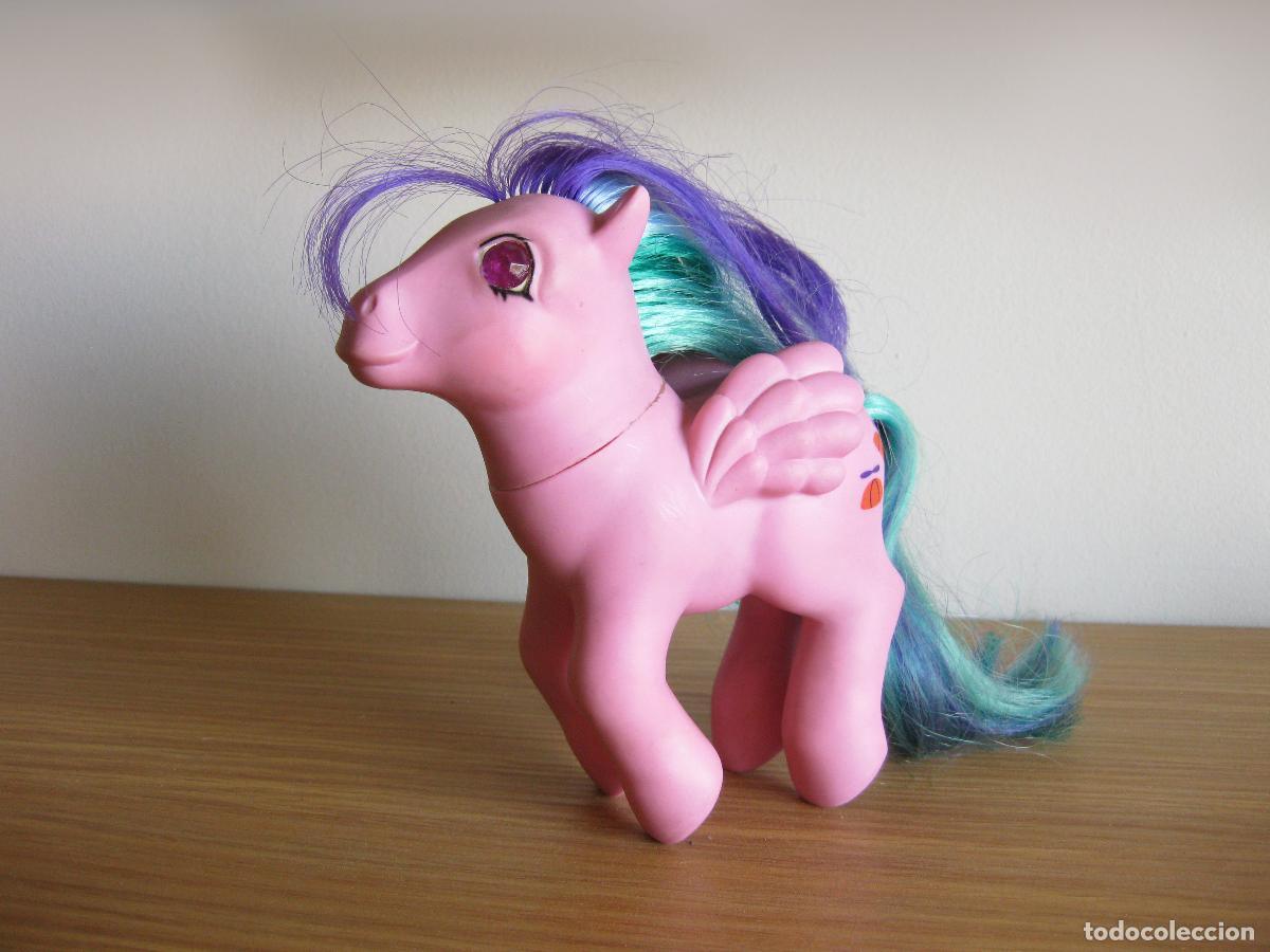 Mu&ntilde;ecas Espa&ntilde;olas Modernas: MY LITTLE PONY G1 WHIZZER TWINKLE EYES PEGASUS PINK PURPLE. ESPA&Ntilde;A MADE IN SPAIN. OJOS DIAMANTE 1986