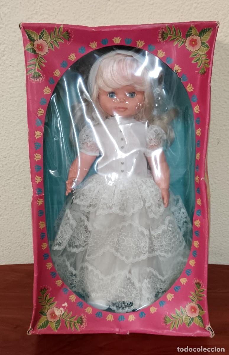 Mu&ntilde;ecas espa&ntilde;olas modernas: MU&Ntilde;ECA COMUNI&Oacute;N ALFONSO EN CAJA A&Ntilde;OS 60 38 CM. ALTURA