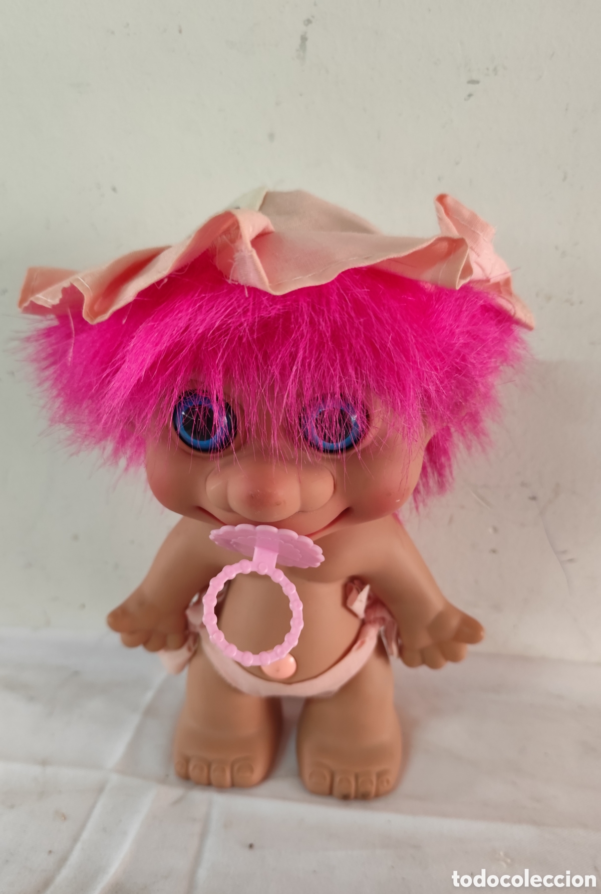 Mu&ntilde;ecas espa&ntilde;olas modernas: Mu&ntilde;eca troll baby a&ntilde;os 90