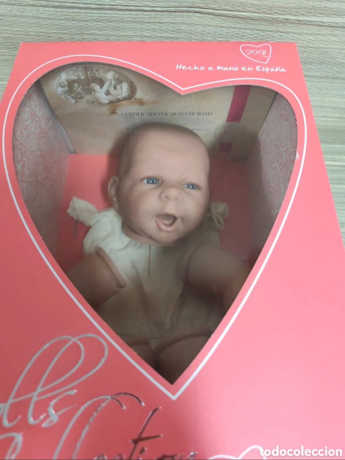 Mu&ntilde;ecas espa&ntilde;olas modernas: Kit reborn mu&ntilde;eco Dolls by Berenguer. Certificado de autenticidad N&ordm; 0831