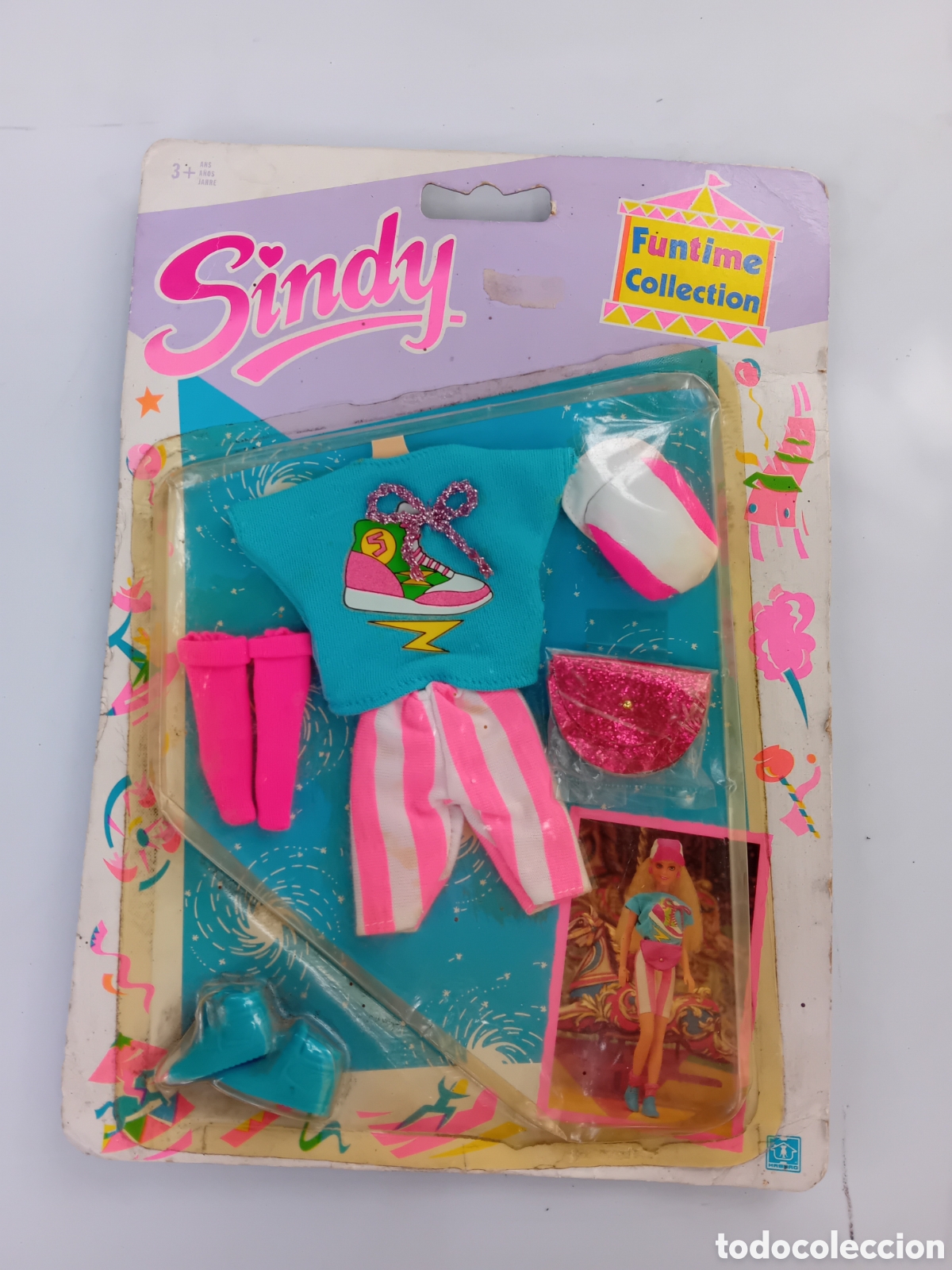 Mu&ntilde;ecas espa&ntilde;olas modernas: Blister mu&ntilde;eca Sindy Funtime Collection
