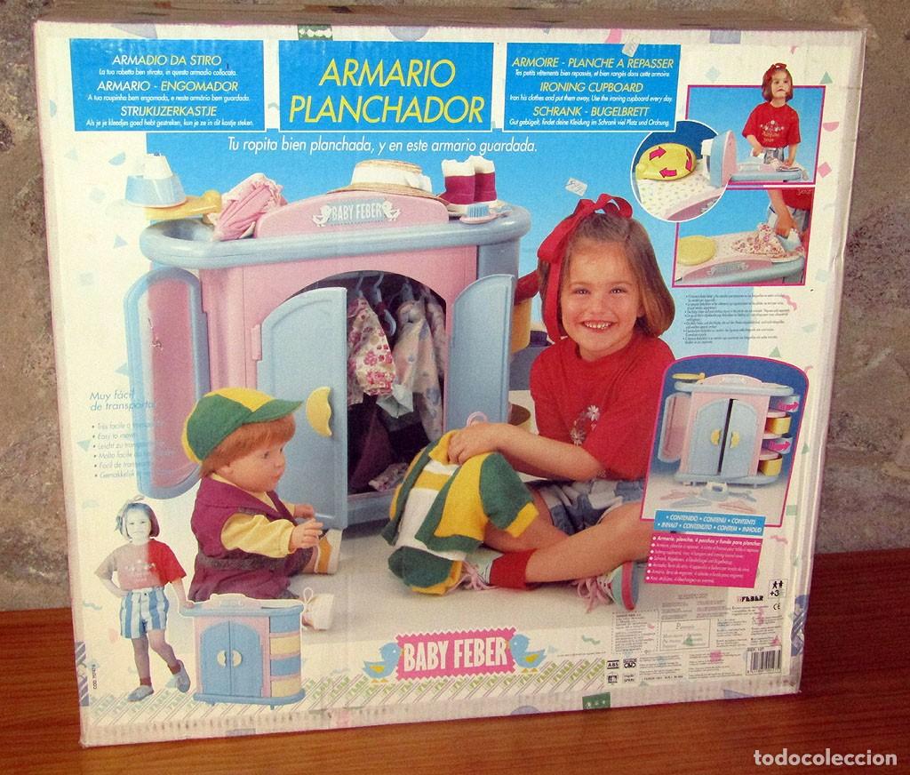 Mu&ntilde;ecas espa&ntilde;olas modernas: ANTIGUO ARMARIO PLANCHADOR DEL MU&Ntilde;ECO BABY FEBER - NUEVO Y EN SU CAJA ORIGINAL