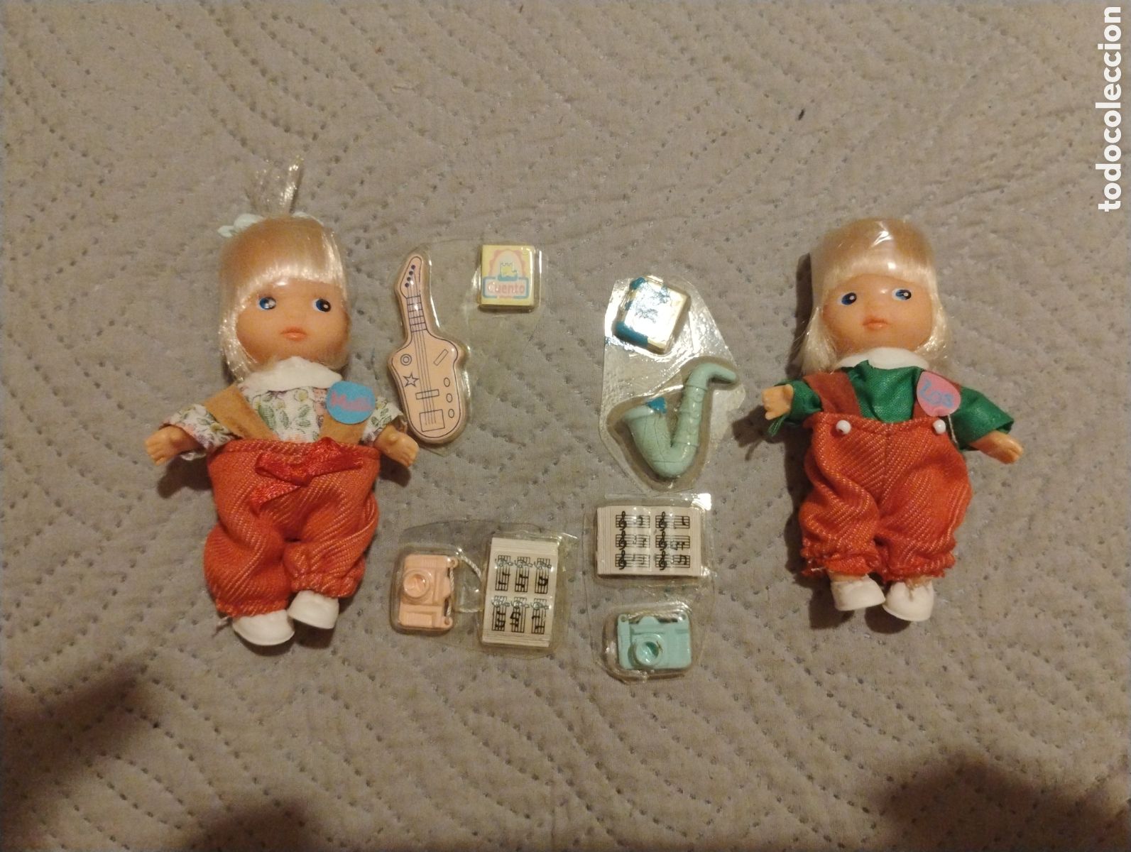 Mu&ntilde;ecas espa&ntilde;olas modernas: &diams;Hermanitos de Chabel Melli y Zos (Feber) - NUEVOS / Accesorios Precintados
