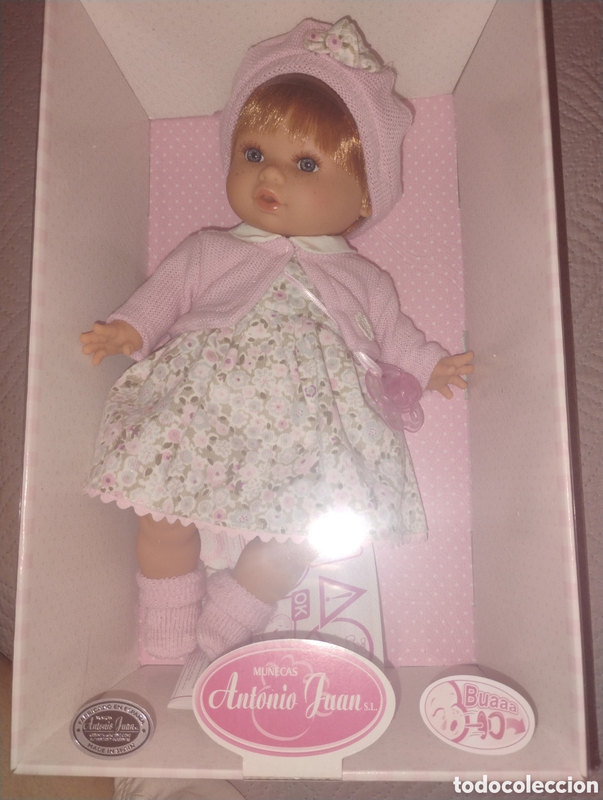 Mu&ntilde;ecas espa&ntilde;olas modernas: &diams;Mu&ntilde;eca DATO GORRITA Antonio Juan (37 cm) - &iexcl;NUEVA Y PRECINTADA!
