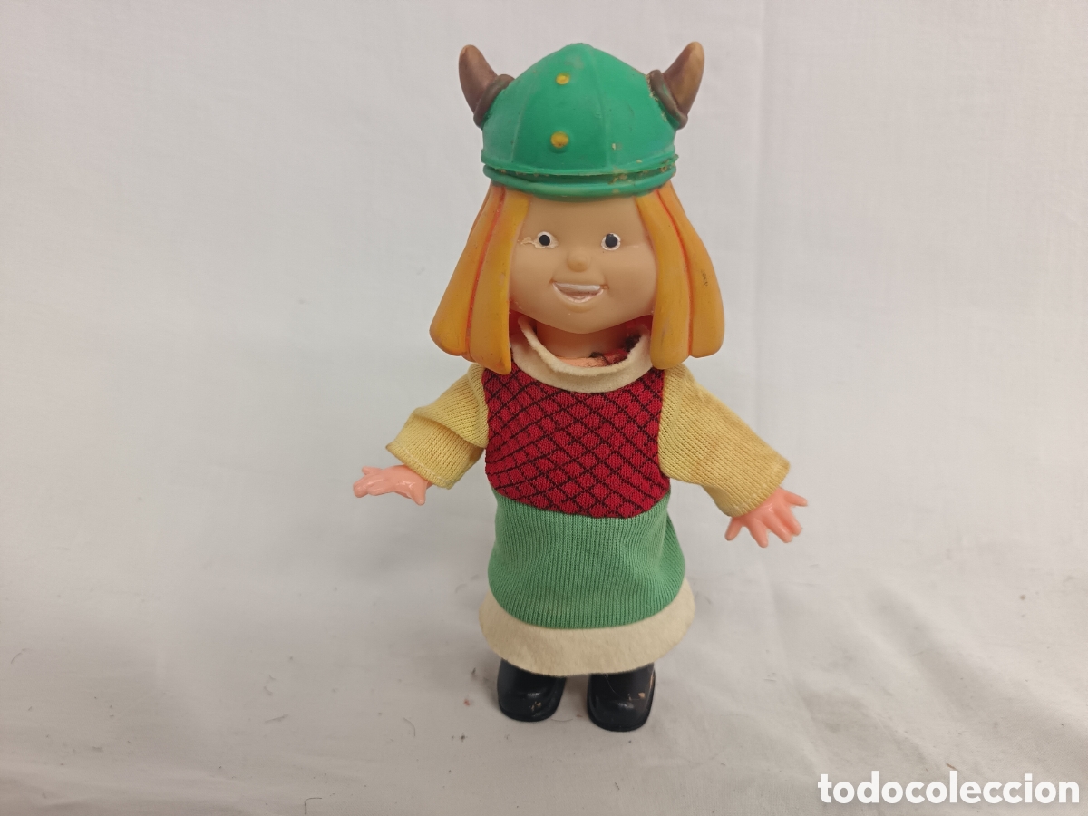 Mu&ntilde;ecas espa&ntilde;olas modernas: VICKY EL VIKINGO, MU&Ntilde;ECO A CUERDA, ORIGINAL A&Ntilde;OS 70