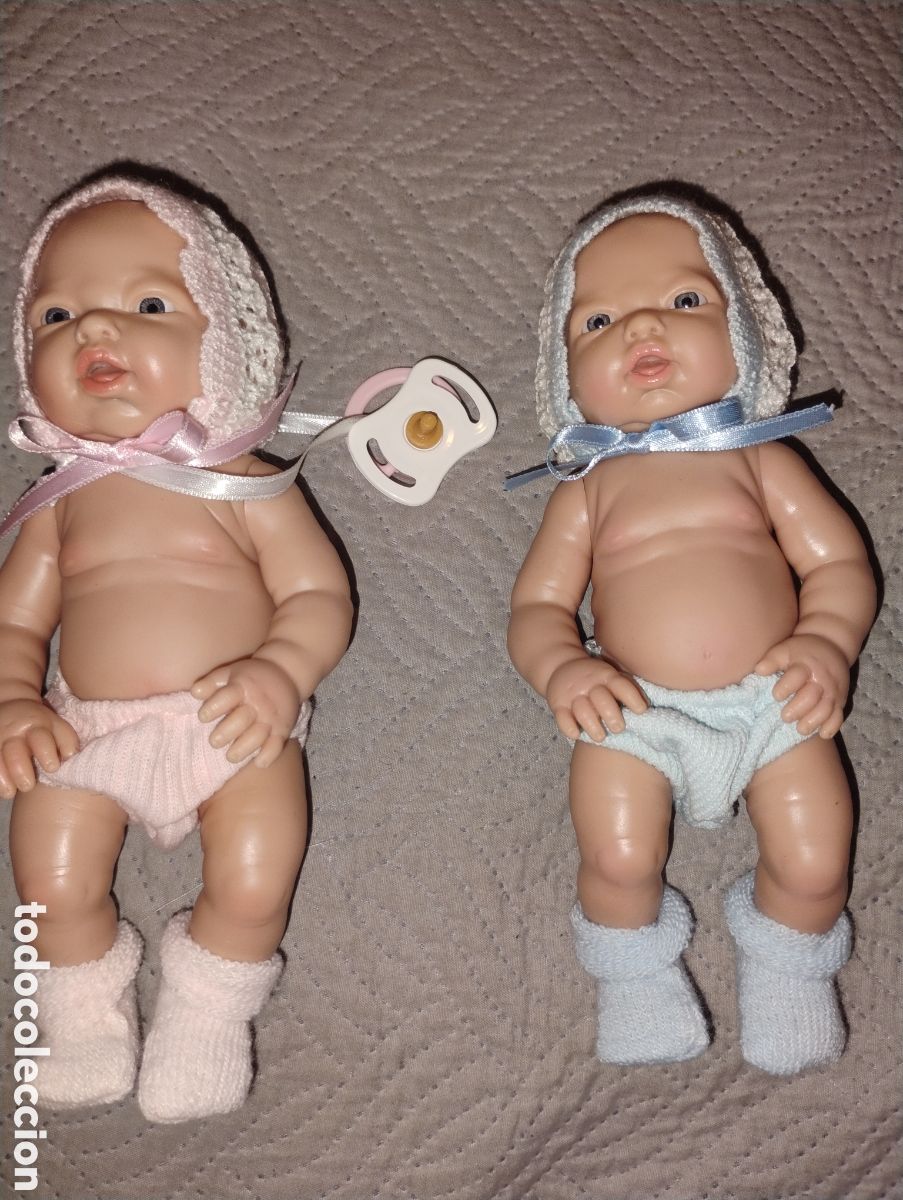 Mu&ntilde;ecas espa&ntilde;olas modernas: Pareja de Mu&ntilde;ecos Mellizos Nines d'Onil (Sexados) - Impecables