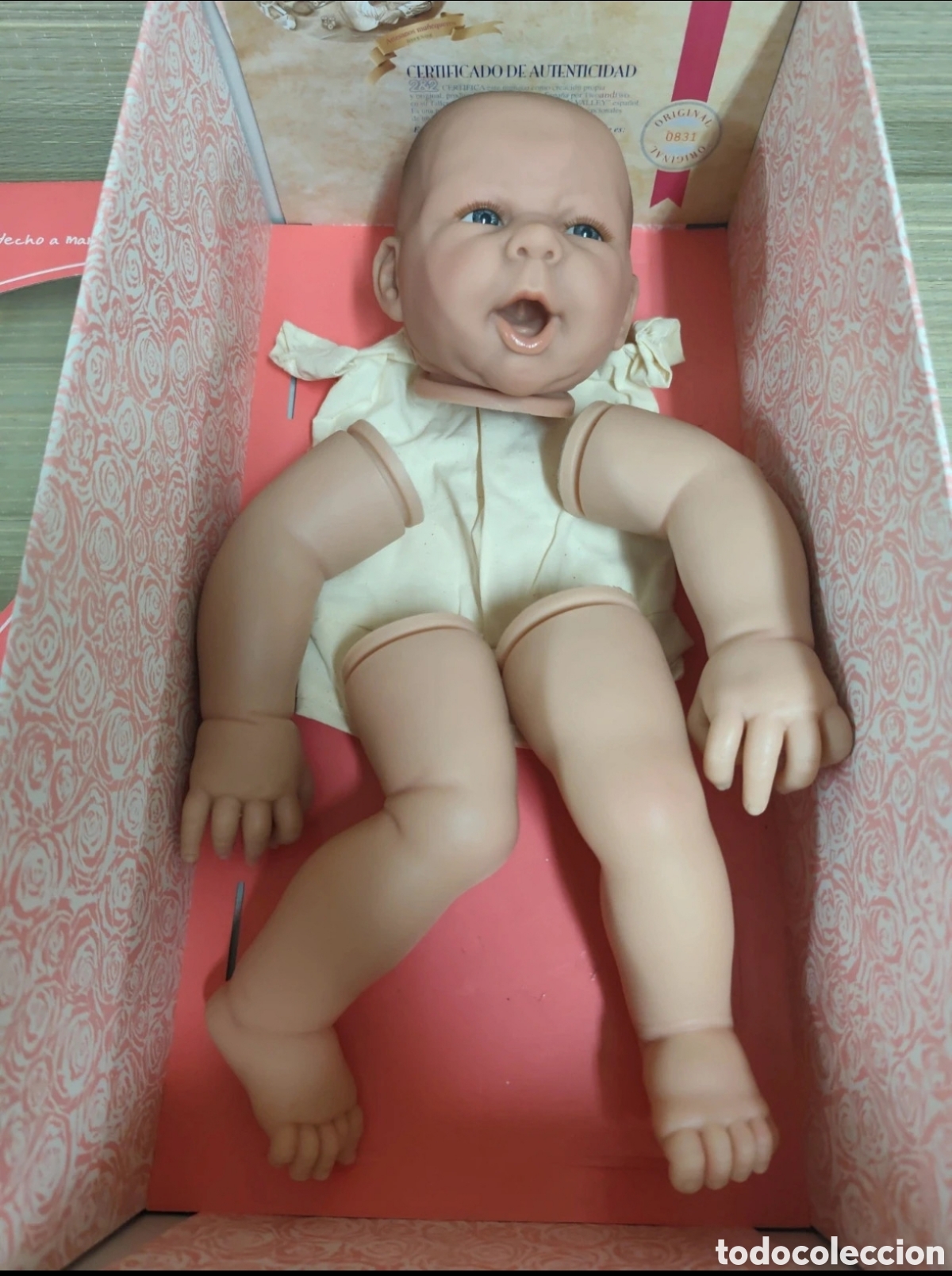Mu&ntilde;ecas espa&ntilde;olas modernas: Kit reborn mu&ntilde;eco Dolls by Berenguer. Certificado de autenticidad N&ordm; 0831