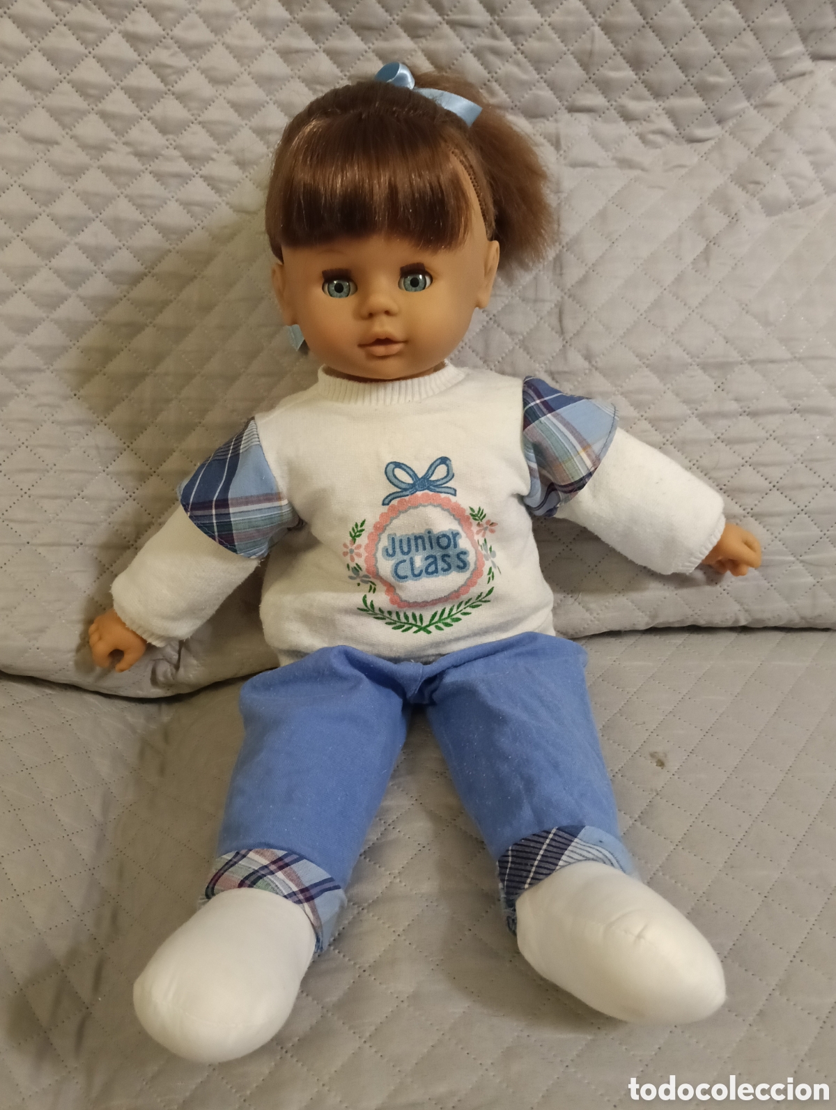 Mu&ntilde;ecas espa&ntilde;olas modernas: Mu&ntilde;eca vintage Tricibaby, fabricada en Espa&ntilde;a por Jesmar en los a&ntilde;os 80/90.