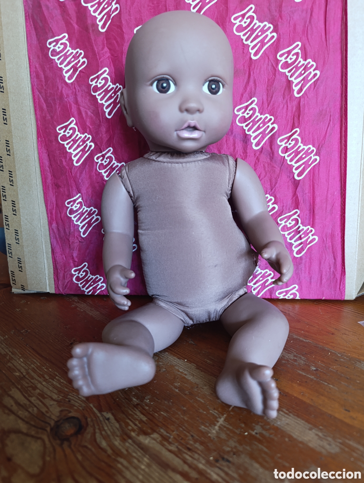 Mu&ntilde;ecas espa&ntilde;olas modernas: MU&Ntilde;ECO / BEBE NEGRO / DE BABY - Foto 3