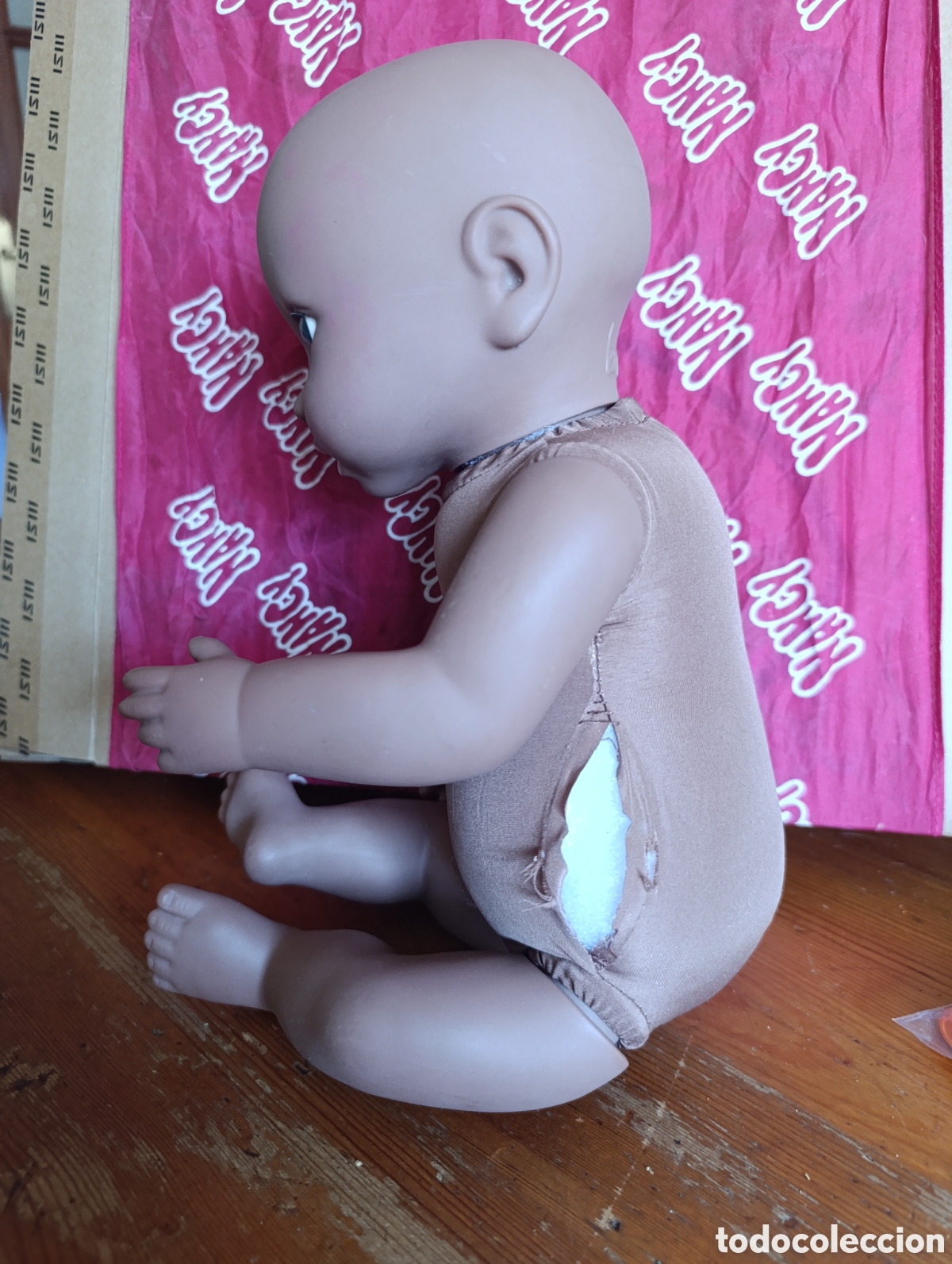 Mu&ntilde;ecas espa&ntilde;olas modernas: MU&Ntilde;ECO / BEBE NEGRO / DE BABY - Foto 6