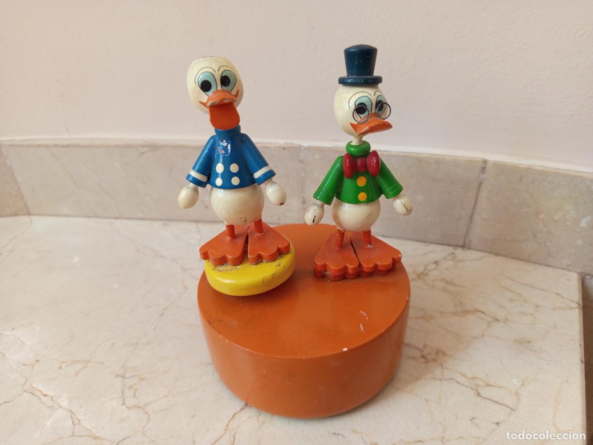 Mu&ntilde;ecas espa&ntilde;olas modernas: PATOS DONALD. PROBABLE GOULA,AUT&Oacute;MATA,A CUERDA,MUSICAL,FUNCIONANDO,FINALES A&Ntilde;OS 50