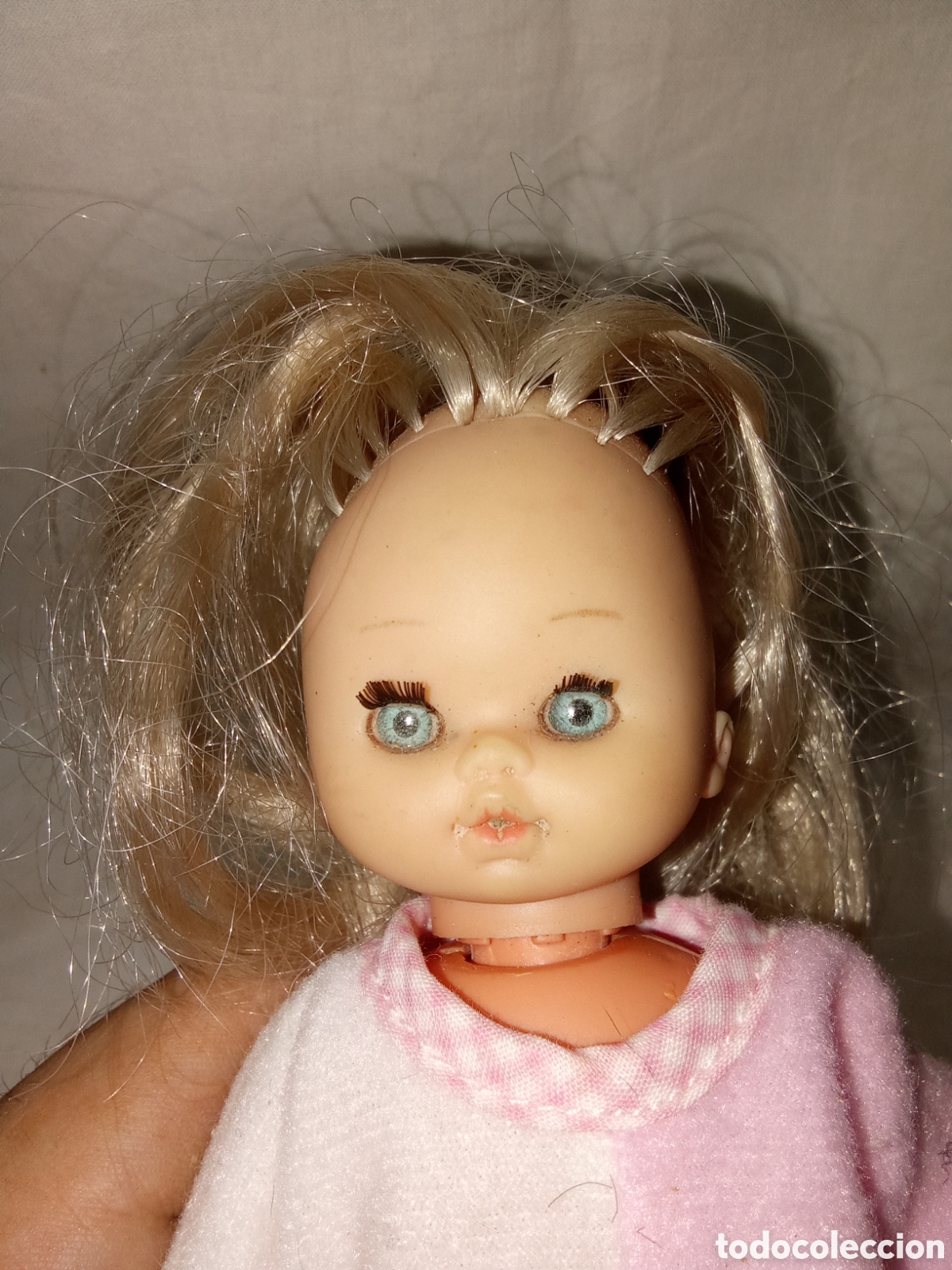Mu&ntilde;ecas espa&ntilde;olas modernas: MU&Ntilde;ECA RUBIA DE OJOS AZULES DE MU&Ntilde;ECA B.B - Foto 2