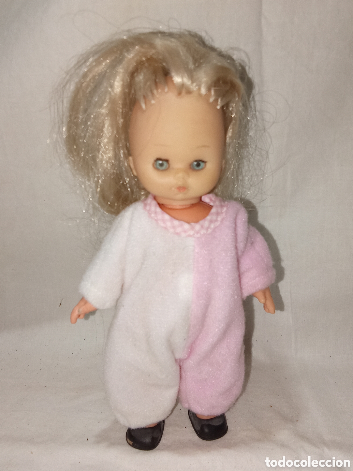 Mu&ntilde;ecas espa&ntilde;olas modernas: MU&Ntilde;ECA RUBIA DE OJOS AZULES DE MU&Ntilde;ECA B.B - Foto 1