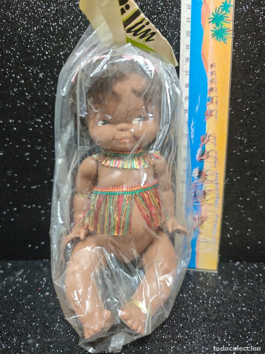 Mu&ntilde;ecas espa&ntilde;olas modernas: ANTIGUA MU&Ntilde;ECA PLASTICO 21 CM. PILLIN PILLINA SILQUI