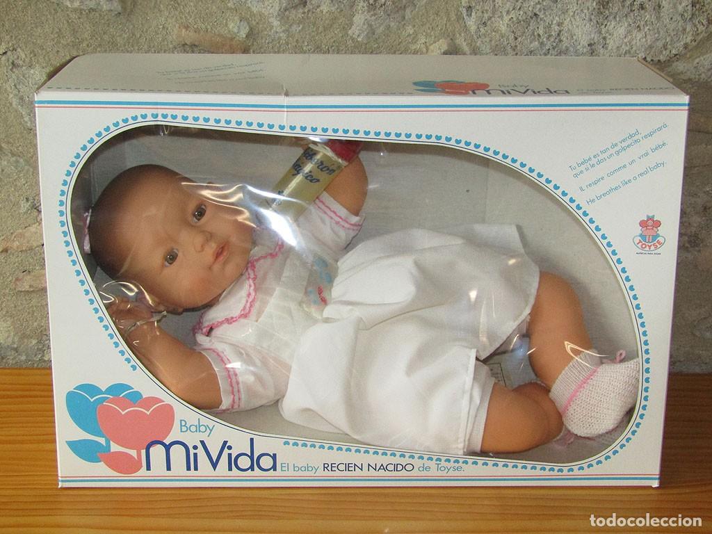 Mu&ntilde;ecas espa&ntilde;olas modernas: ANTIGUA MU&Ntilde;ECA BABY MI VIDA, DE TOYSE - NUEVA Y EN SU CAJA ORIGINAL - A ESTRENAR