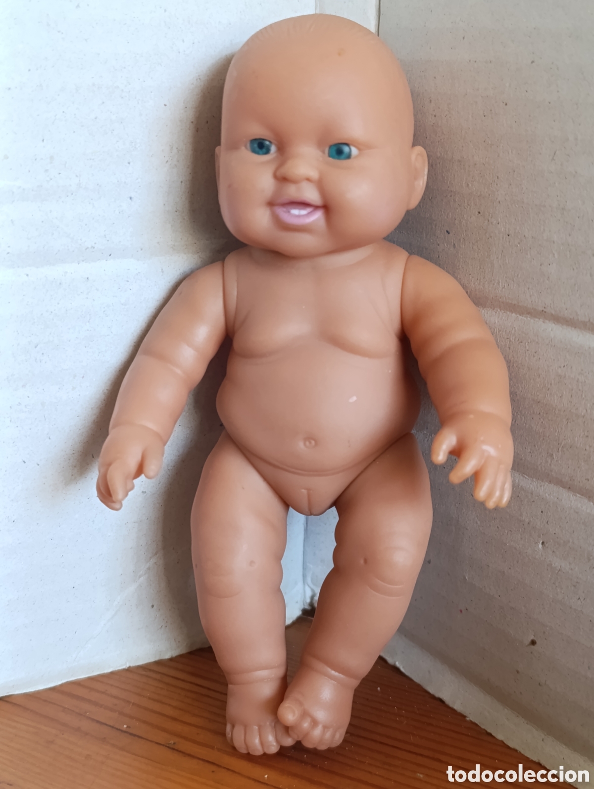 Mu&ntilde;ecas espa&ntilde;olas modernas: ANTIGUO MU&Ntilde;ECO BEBE,GOMA DURA.TF5.