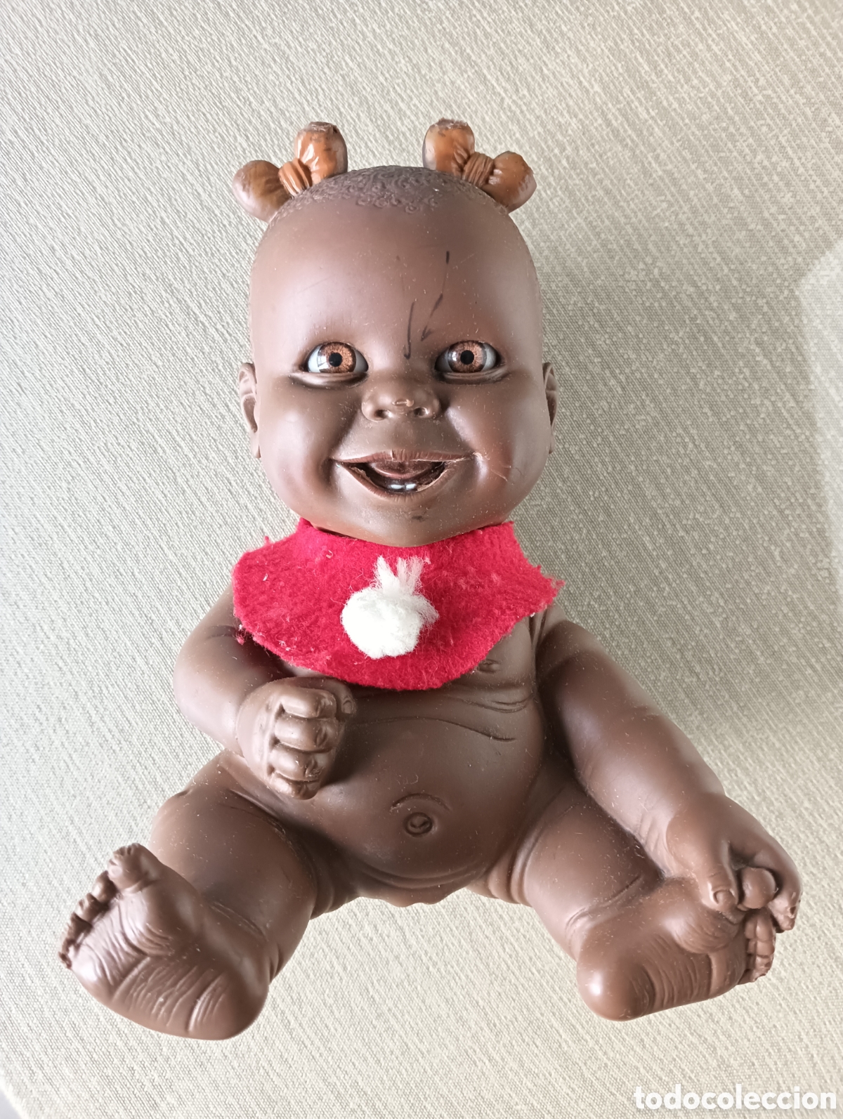 Mu&ntilde;ecas espa&ntilde;olas modernas: Mu&ntilde;eca iris. Negra negrita - Foto 2
