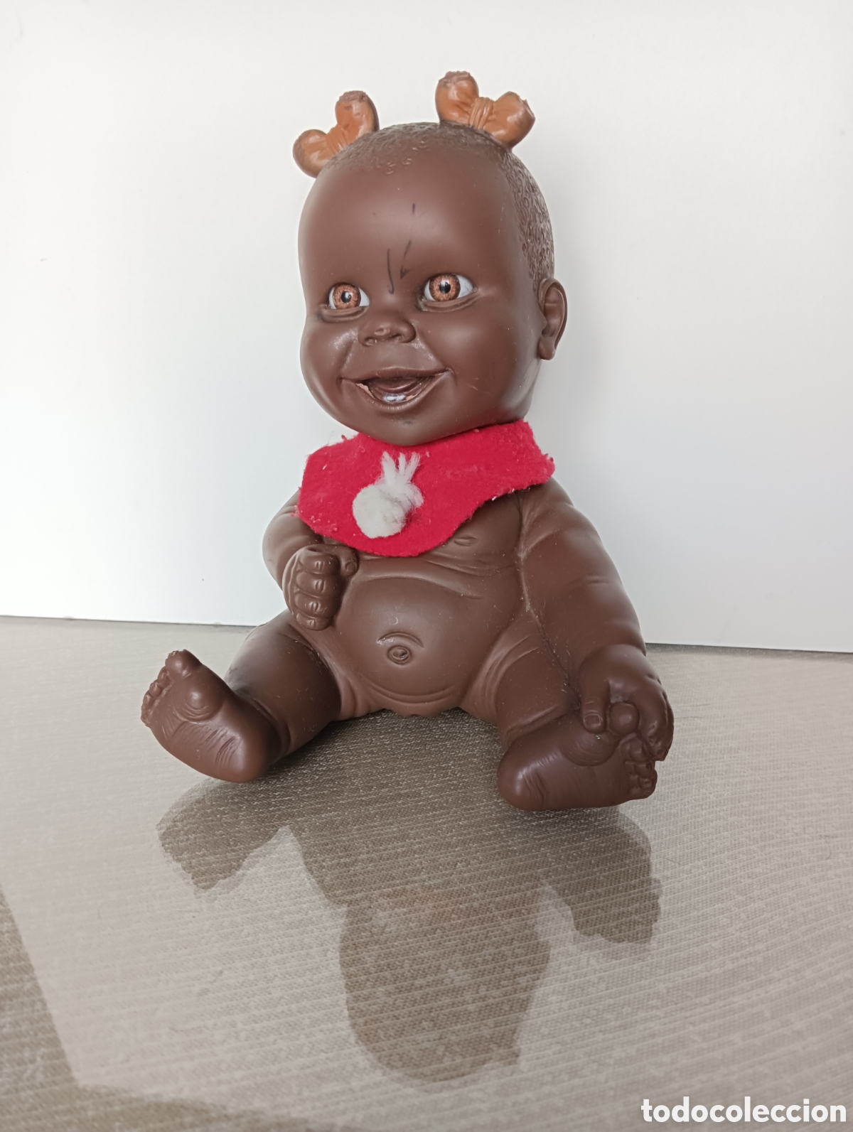 Mu&ntilde;ecas espa&ntilde;olas modernas: Mu&ntilde;eca iris. Negra negrita - Foto 1