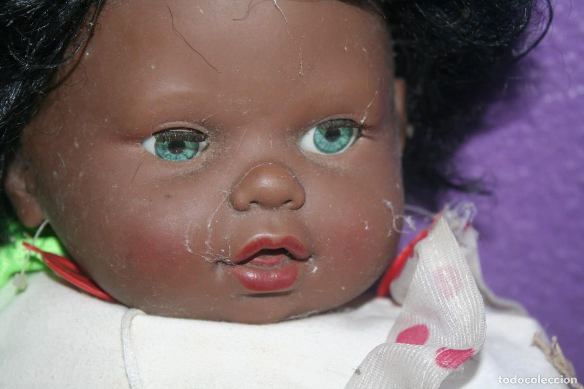 Mu&ntilde;ecas espa&ntilde;olas modernas: mu&ntilde;eca negrita made in spain - Foto 1