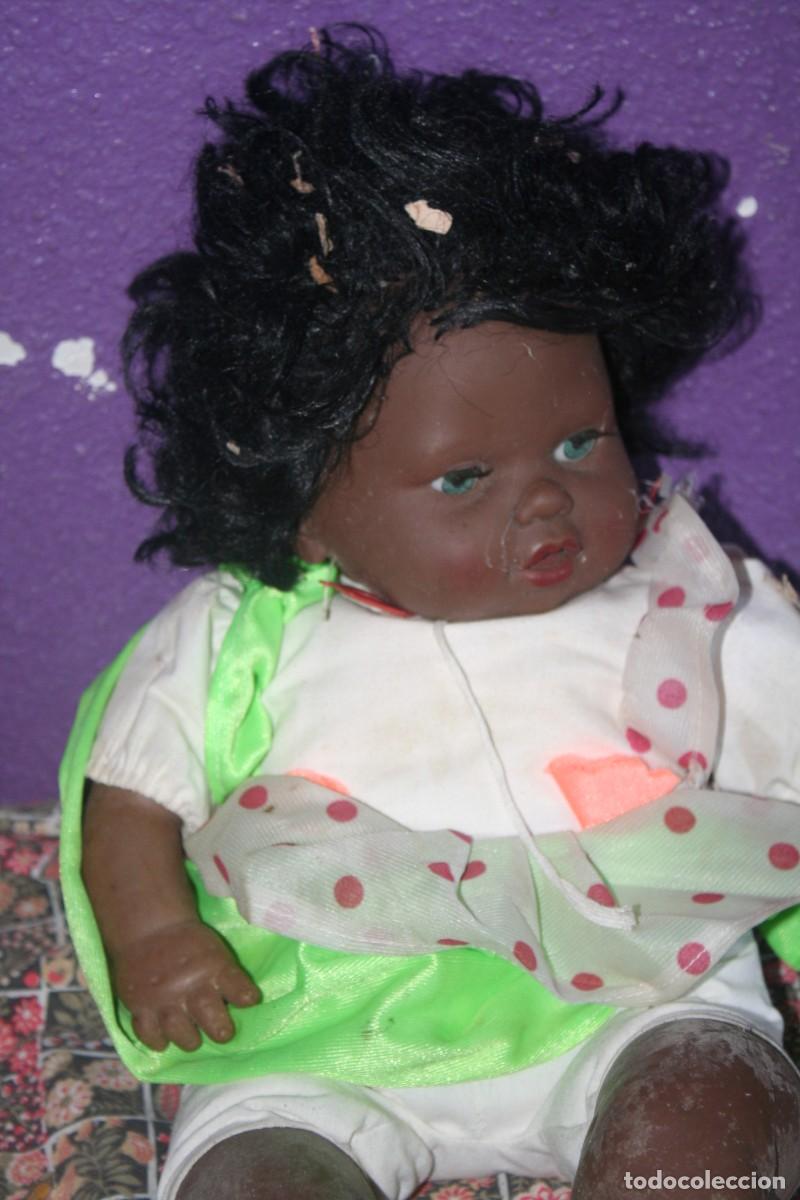 Mu&ntilde;ecas espa&ntilde;olas modernas: mu&ntilde;eca negrita made in spain - Foto 2