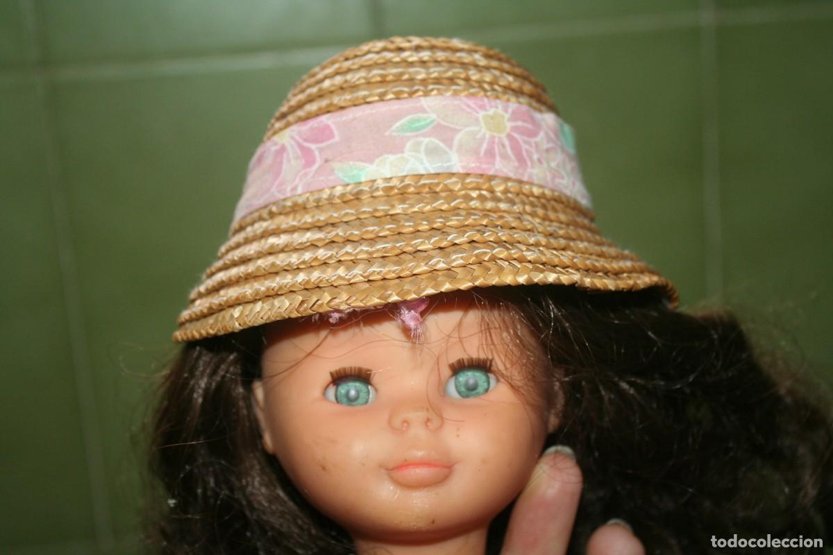 Mu&ntilde;ecas espa&ntilde;olas modernas: gorro paja para mu&ntilde;eca nancy - Foto 1