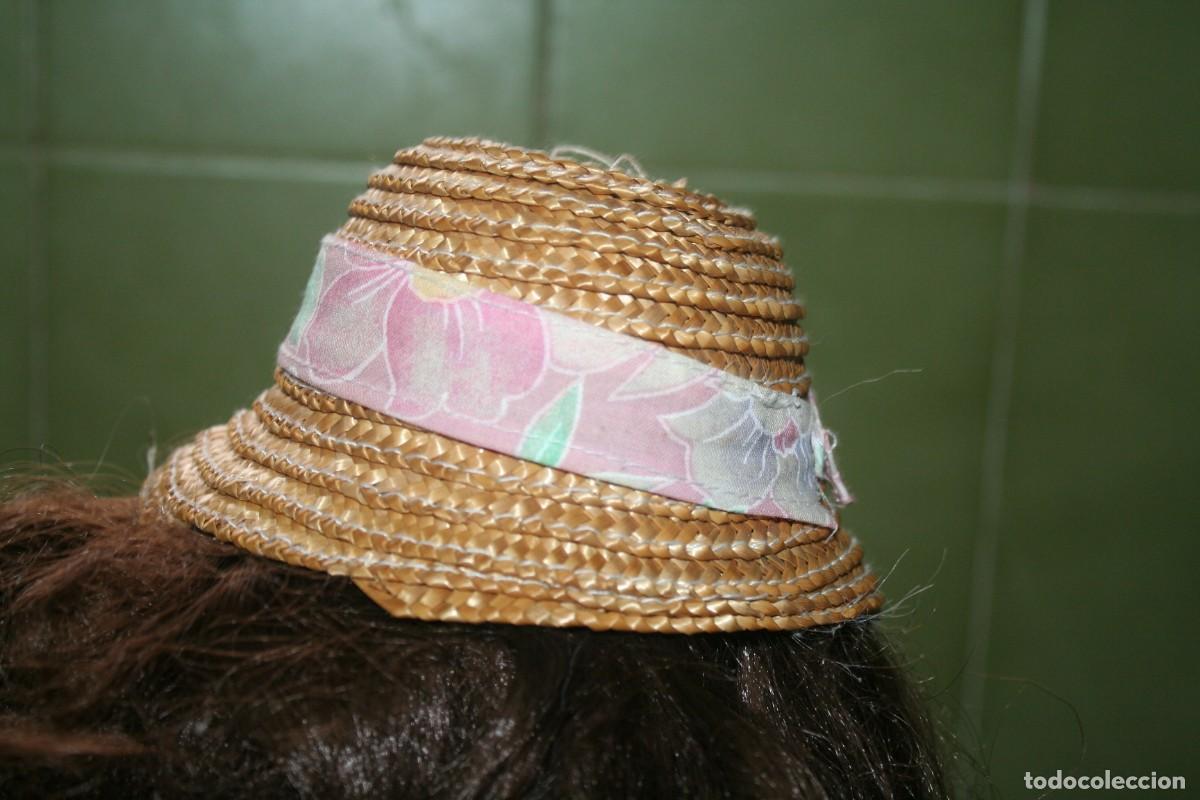 Mu&ntilde;ecas espa&ntilde;olas modernas: gorro paja para mu&ntilde;eca nancy - Foto 2