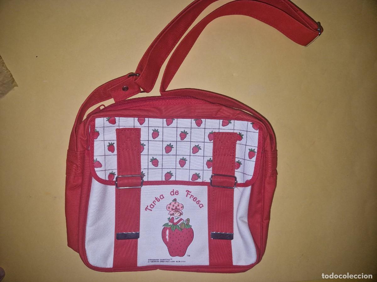 Mu&ntilde;ecas espa&ntilde;olas modernas: TARTA DE FRESA Bolso bandolera., Busquets. A&ntilde;os 80