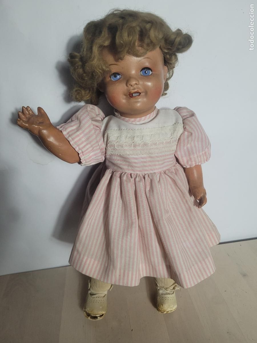 Mu&ntilde;ecas espa&ntilde;olas modernas: mu&ntilde;eca composicion a&ntilde;os 40-50 estella de 5 puntas